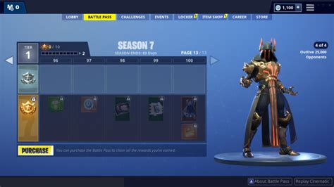 Fortnite Season 7 Battle Pass Skins Show Your Festive Cheer With Ice