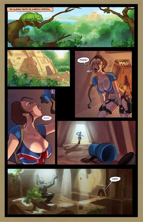 Pornocomics Lara Croft En Busca Del Pene Mas Grande Comic Porno De