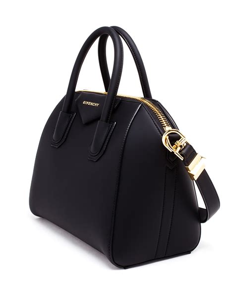 Givenchy Black Leather Tote In Black Lyst