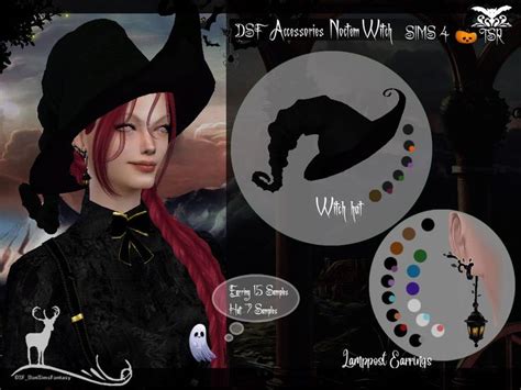 Sims 4 — Dsf Accessories Noctem Witch By Dansimsfantasy — This Set