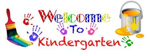 Free Clipart Welcome To Kindergarten Clipground