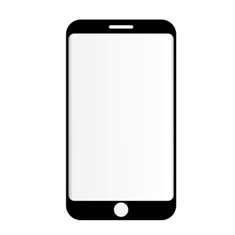 Mobile Phone Silhouette Free Svg