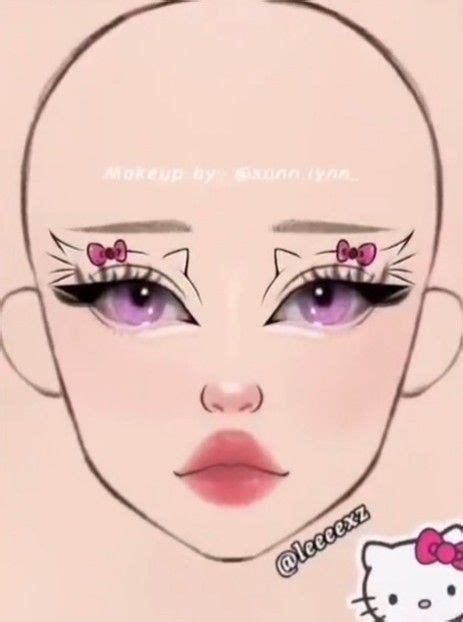 Anime Eye Makeup Doll Eye Makeup Makeup Drawing Eye Makeup Art