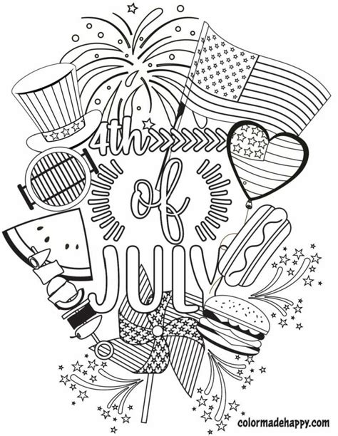 July Coloring Pages To Print Off