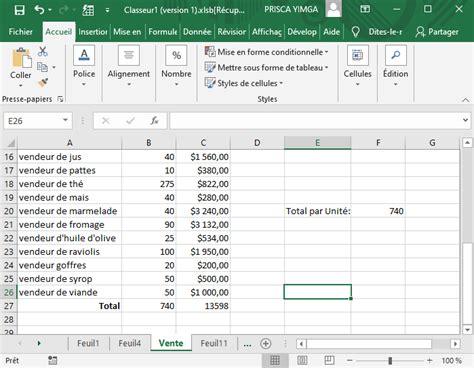 Afficher Les Formules Au Lieu Des R Sultats Dans Excel