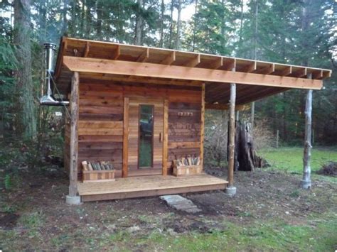 Outdoor Sauna Large Overhanging Roof With Images