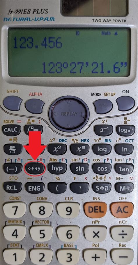 How To Convert Decimals To Degrees On A Calculator Quora