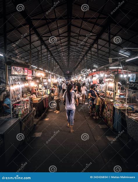 Night Street Food Market In Thailand Phuket Weekend Night Market Editorial Stock Image Image