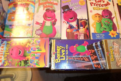 Barney Tape Vhs Lot Rare S Barney Video Tapes Ebay SexiezPix Web Porn