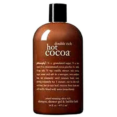 philosophy double rich hot cocoa shower gel 24 oz jumbo size new read ebay