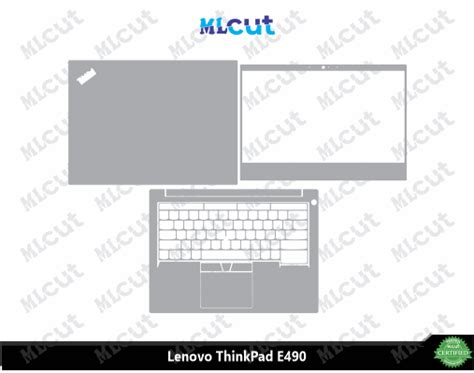 Lenovo Thinkpad E490 Skin Vinyl Cut Template Vectorgi Digital Market