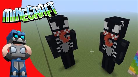 Venom Skin Pixel Art Minecraft Tutorial Como Hacer A A Venom Pixel