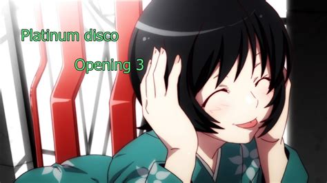 nisemonogatari [opening 3] platinum disco youtube