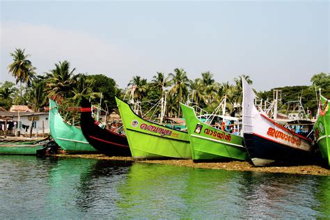 Kerala Fishing Boats 2 Photograph By Barbara Kyne