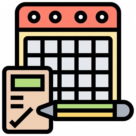 Appointment Calendar Organizer Planner Schedule Icon Download On