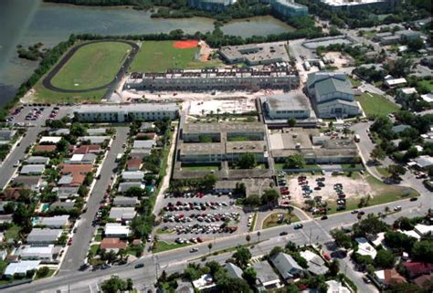 Florida Memory Aerial View Of The Key West High School