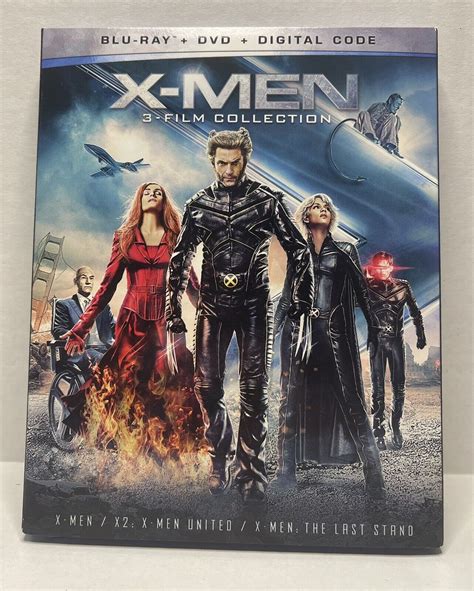 X Men 3 Film Collection Blue Ray Dvd Digital Code Ebay