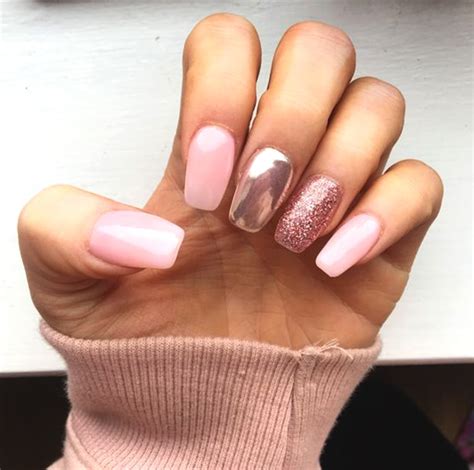 pink nail art design  nail trends min ecemella