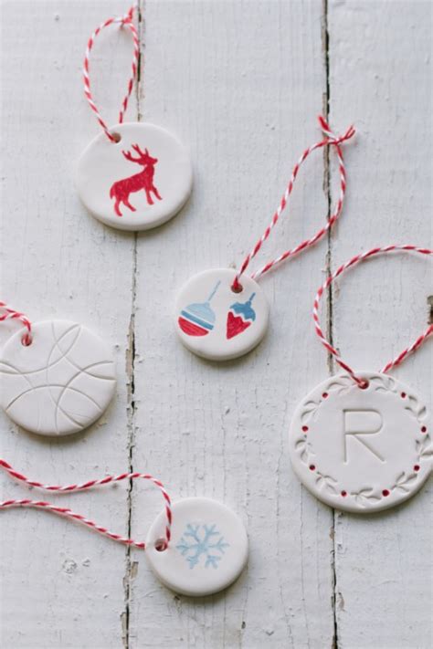 9 Diy White Clay Christmas Ornaments To Try Shelterness