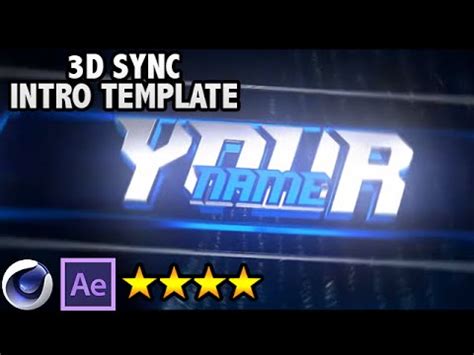Each video template on introcave has a title, a description, and keywords. FREE After Effects & Cinema 4D SYNC 3D Intro Template ...