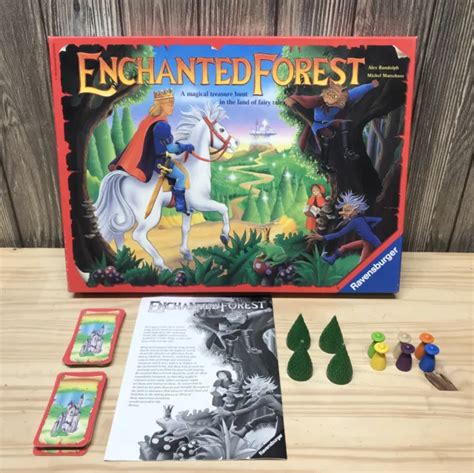 Vintage Enchanted Forest Board Game 1994 Ravensburger Treasure Hunt