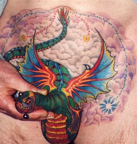 29 Puff The Magic Dragon Tattoo Kadetiendoh