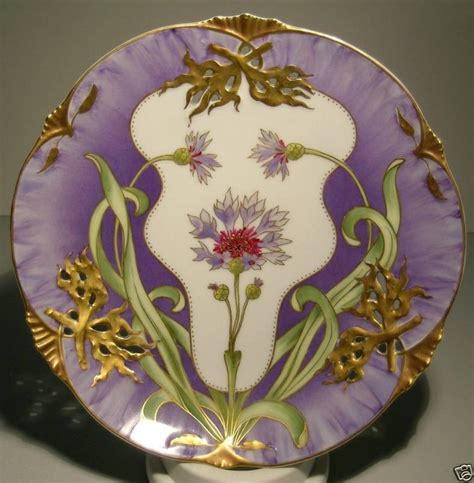Nymphenburg Art Nouveau Plate Collectors Weekly