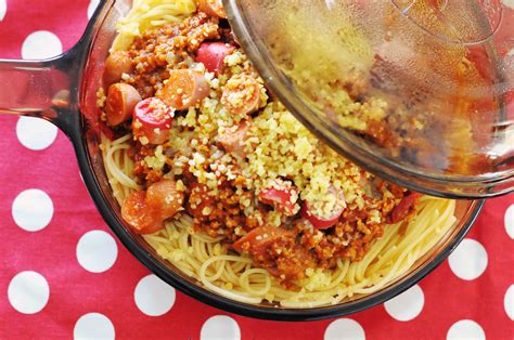 57 • frankfurt am main, hesse, germany seeking: Sweet Filipino Spaghetti - LaLa's Kitchen