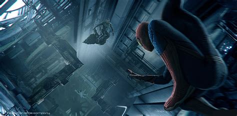 New The Amazing Spider Man 2 Concept Art Shows Spideys Dark Side