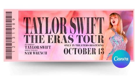 The Eras Tour Taylor Swift Tickets - Alecia Tallulah