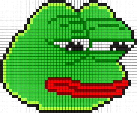Minecraft Pixel Art Grid Kermit Pixel Art Grid Gallery