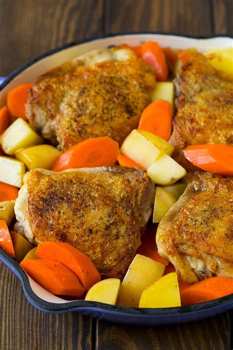 Braised Chicken With Carrots And Potatoes Dinner At The Zoo