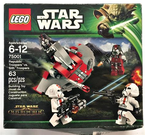 Lego Star Wars 75001 Republic Vs Sith Troopers Battle Pack Mercado Libre