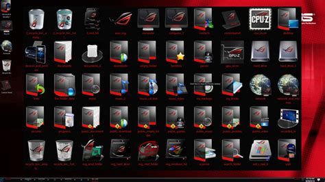 7tsp And Ipack Rog Icon Pack For Windows 7 W8 81 W10 Youtube