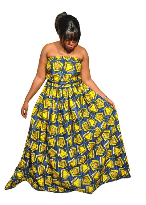 African Print Maxi Dress Plus Size Maxi By Kwanzainspiration 9800