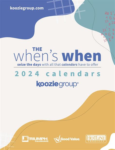 Koozie Group Calendars Book 2024 Us