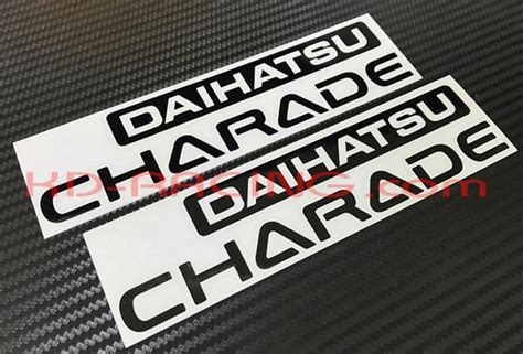 Jual Sticker Charade Sticker Daihatsu Charade Di Lapak Minimarket