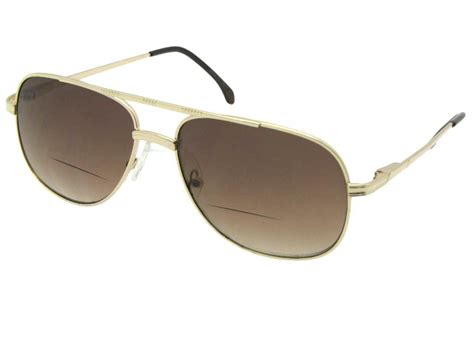 Aviator Bifocal Sunglasses For Reading Outside Rated Uv400