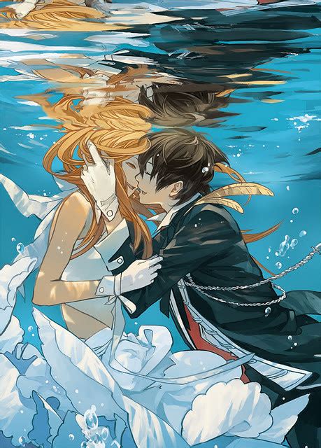 Anime Couple Underwater Hayamyharu Flickr
