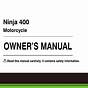 Kawasaki 400 Owners Manual