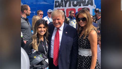 Hailie Deegan 18 Year Old Nascar Phenom Met Trump At The Daytona 500 Cnnpolitics