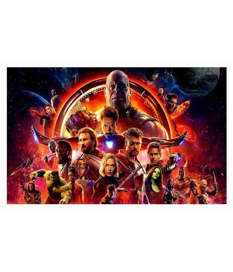 Avengers Wall Poster For Room M49 Buy Online At Best Price In India