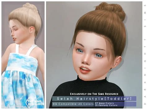 The Sims Resource Toddler Sp12twisttails Hair Recolor Vrogue