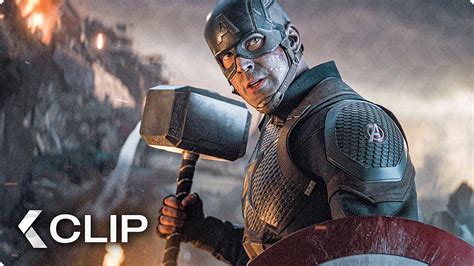 Free download captain america 2: Captain America Lifts Thor's Hammer Mjolnir Scene ...