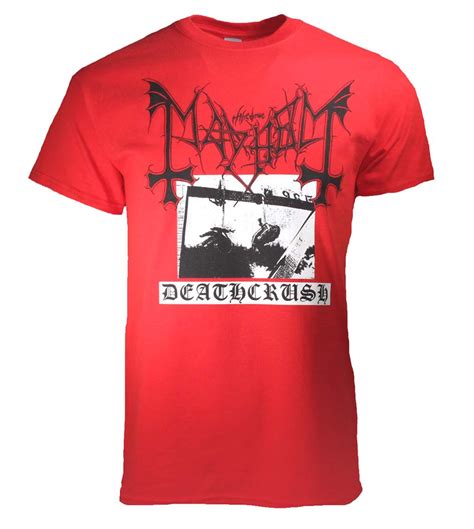 Mayhem Mayhem Deathcrush T Shirt Loudtrax