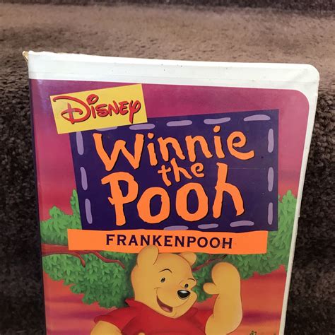 Walt Disney Winnie The Pooh Frankenpooh Vhs Clamshell Eeyore Tiger