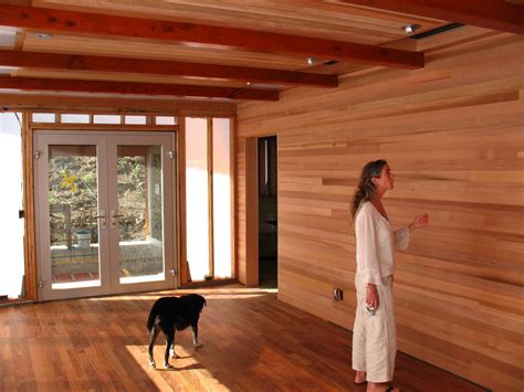 Cedar Tongue And Groove Walls