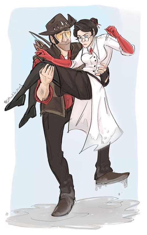 Tf2 Sniper X Female Medic By Madjesters1 On Deviantart