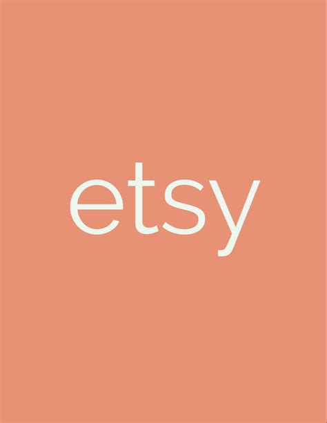 Ios 14 Aesthetic Etsy Icon Ios App Icon Design Etsy Logo Icon