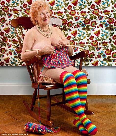 Glamorous Grannies As Old As Strip Off For Charity Calendar